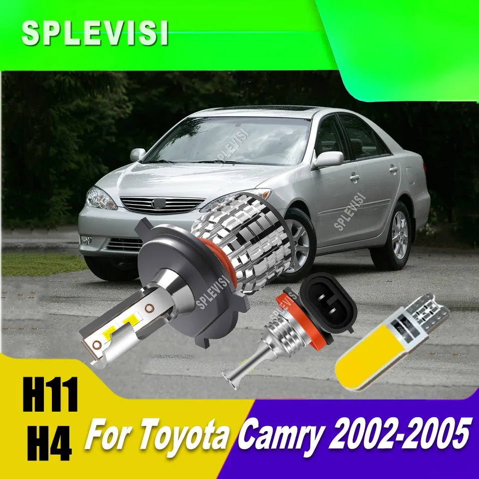 H4 H11 T10 LED White Headlight Side Lights Replacement - rigorously tested for durability For Toyota Camry 2002 2003 2004 2005
H4 H11 T10 LED White Headlight Side Lights Replacement - rigorously tested for durability For Toyota Camry 2002 2003 2004 2005