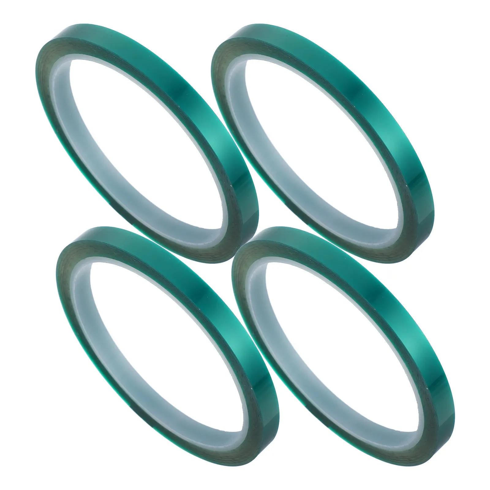 4Pcs Green Pet High Temperature Tape Thermal Resistant Insulation Adhesive Tape for Automotive Aerospace Electronics Protection
4Pcs Green Pet High Temperature Tape Thermal Resistant Insulation Adhesive Tape for Automotive Aerospace Electronics Protection