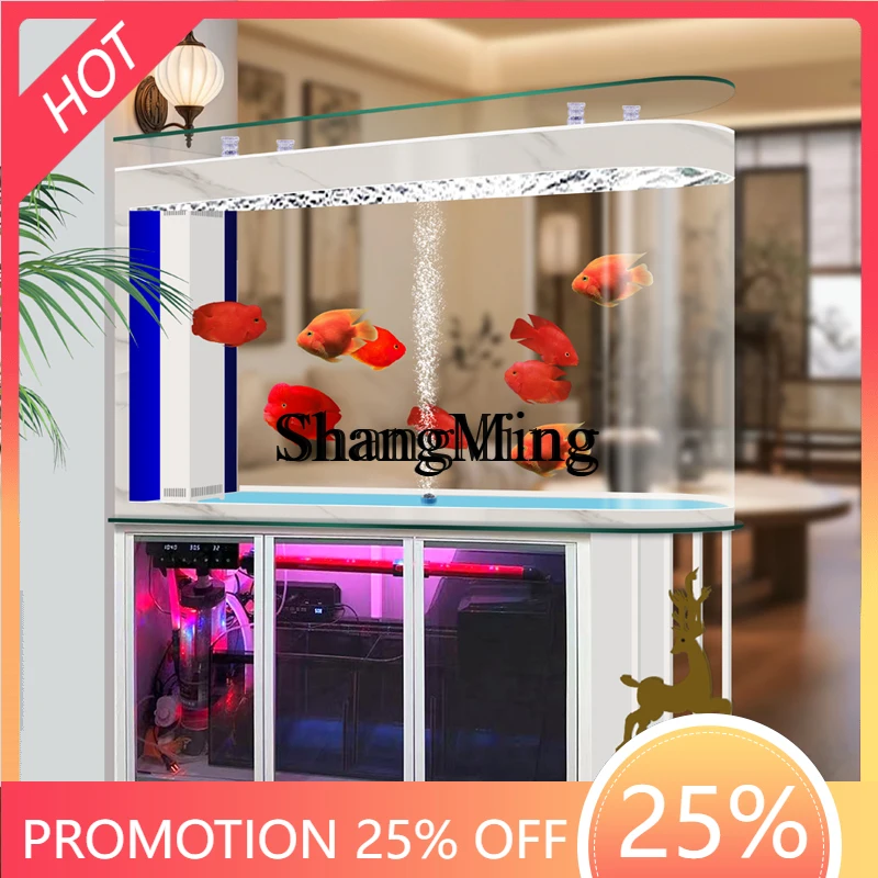 SM new simple bottom filter bubble stone glass fish tank self-circulation water-free fish tank
SM new simple bottom filter bubble stone glass fish tank self-circulation water-free fish tank