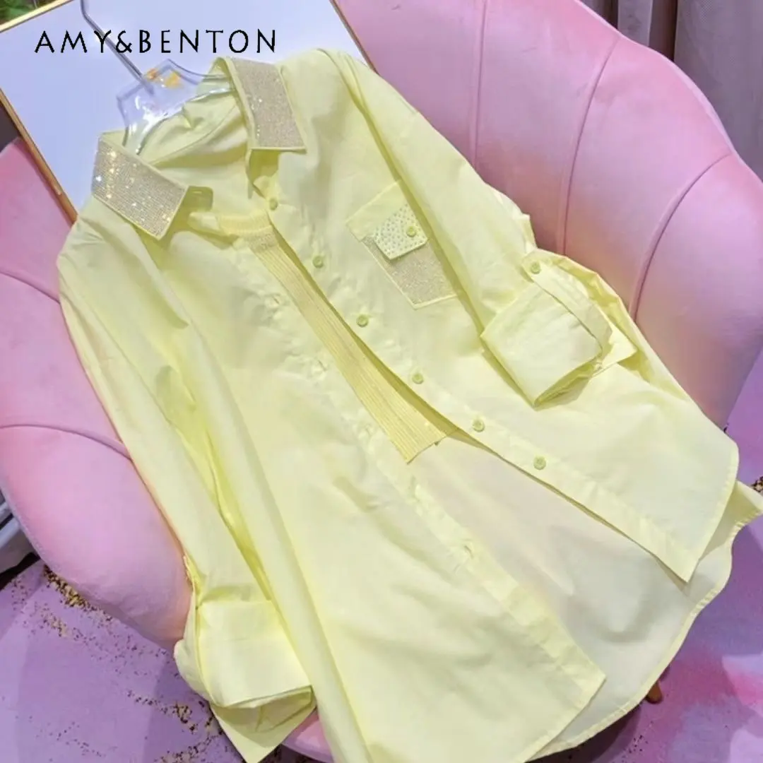 Candy Color Basic Blouse Style Minimalist Long Sleeve Shirt Women 2023 Spring New Polo Collar Loose Top Shirts Blusas De Mujer
Candy Color Basic Blouse Style Minimalist Long Sleeve Shirt Women 2023 Spring New Polo Collar Loose Top Shirts Blusas De Mujer