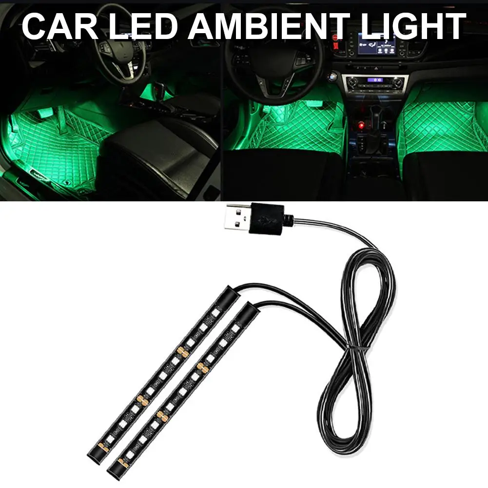 Car Interior Backlight Ambient Mood Foot Light LED Atmosphere Neon Strip Decorative Ambient Auto USB Interior Car Lamp Ligh A9V5
Car Interior Backlight Ambient Mood Foot Light LED Atmosphere Neon Strip Decorative Ambient Auto USB Interior Car Lamp Ligh A9V5