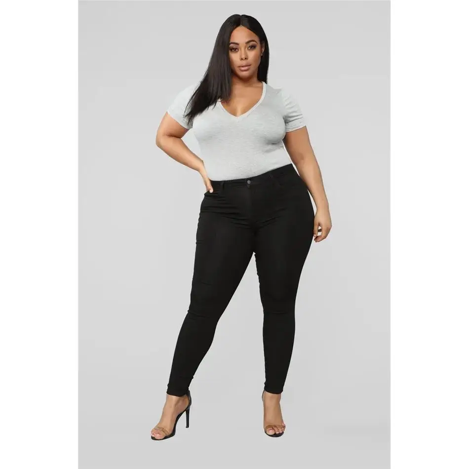 High Elasticity Fashionable Women's Jeans High Waist Large Size Cleanfit Style Cotton Denim Mid-aged Applicable Winter Season
High Elasticity Fashionable Women's Jeans High Waist Large Size Cleanfit Style Cotton Denim Mid-aged Applicable Winter Season