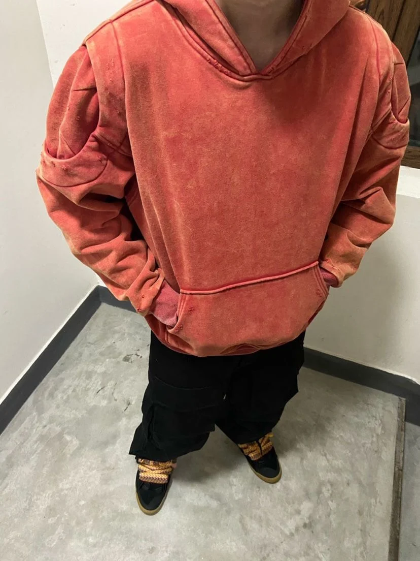 Pullover men's solid color simple loose fashion versatile casual American red washed cotton old hoodie spring and autumn new 1Pc
Pullover men's solid color simple loose fashion versatile casual American red washed cotton old hoodie spring and autumn new 1Pc