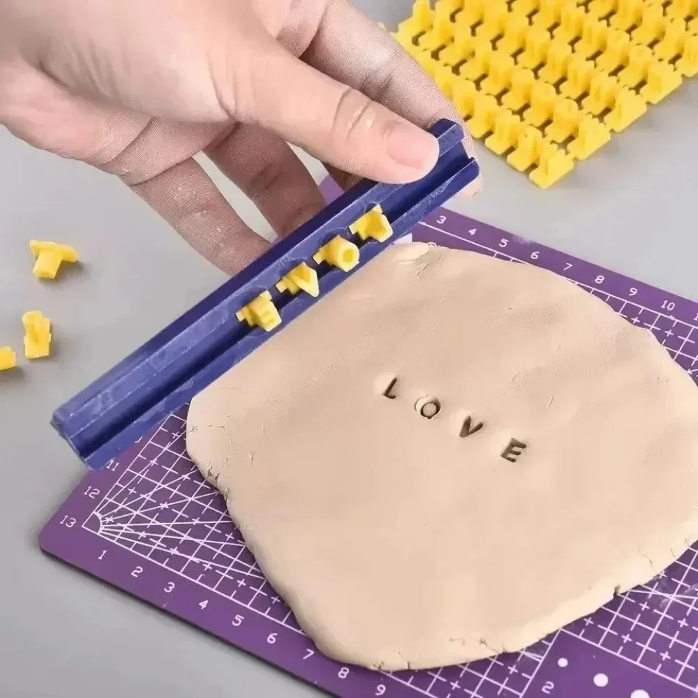 Ceramic Art Alphabet Number Letter Polymer Clay Tool Presser Embosser Mold Sealing DIY Embossing Pottery Clay Solid Rod Tools
Ceramic Art Alphabet Number Letter Polymer Clay Tool Presser Embosser Mold Sealing DIY Embossing Pottery Clay Solid Rod Tools