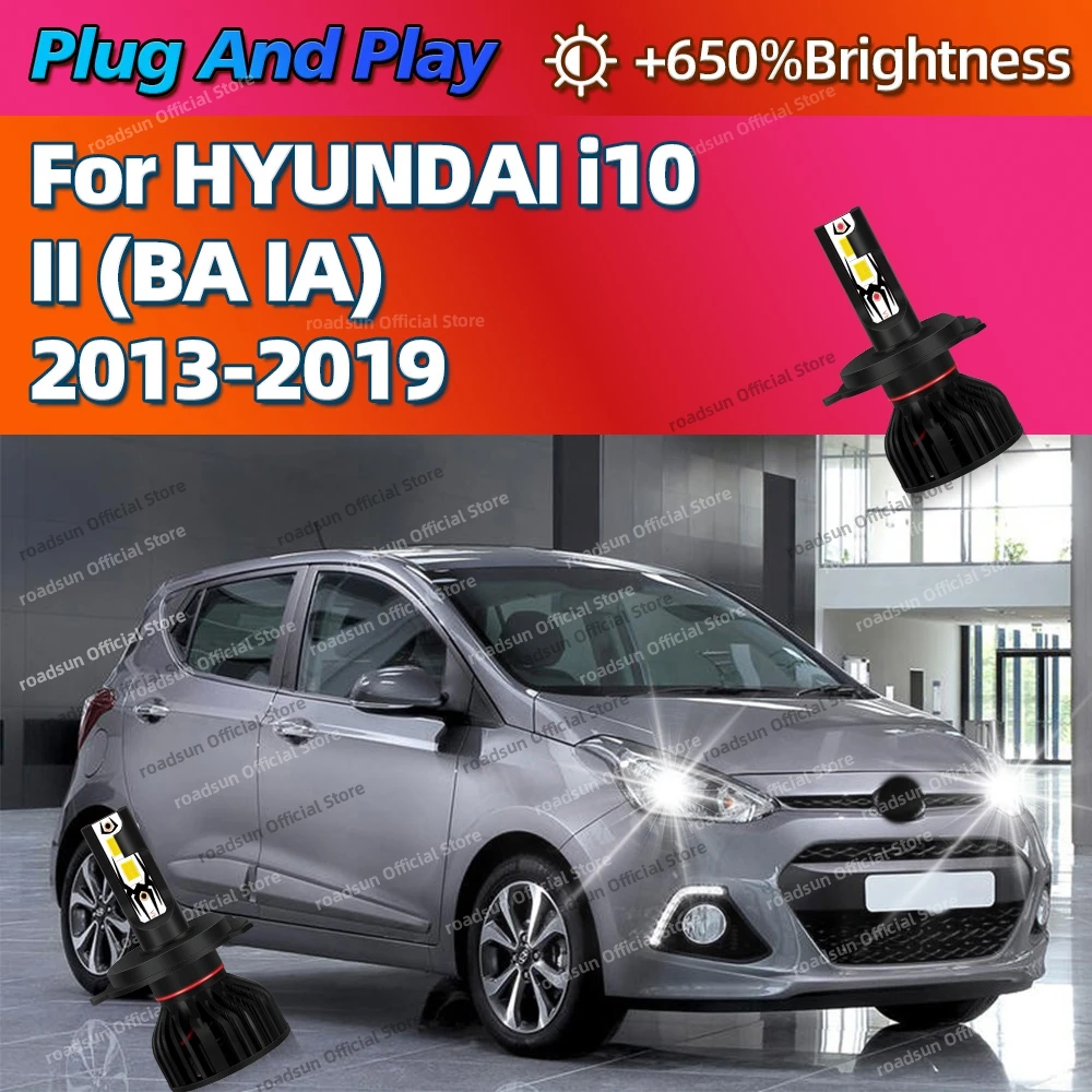 180W H4 Led Headlight Bulbs CANbus Lamp with Fan 6000K For HYUNDAI i10 II BA IA 2013 2014 2015 2016 2017 2018 2019
180W H4 Led Headlight Bulbs CANbus Lamp with Fan 6000K For HYUNDAI i10 II BA IA 2013 2014 2015 2016 2017 2018 2019