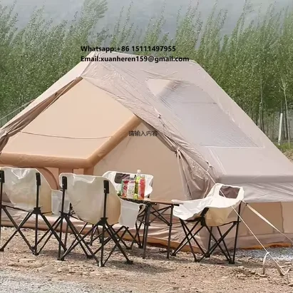 Exquisite and Convenient Waterproof PVC Outdoor Inflatable Tent
Exquisite and Convenient Waterproof PVC Outdoor Inflatable Tent