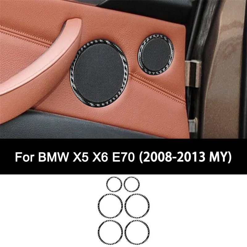 Для BMW X5 X6 E70 (2010-2015), кольцо для динамика двери автомобиля премиум-класса из углеродного волокна, внутренняя наклейка, персонализированные автоаксессуары
Для BMW X5 X6 E70 (2010-2015), кольцо для динамика двери автомобиля премиум-класса из углеродного волокна, внутренняя наклейка, персонализированные автоаксессуары