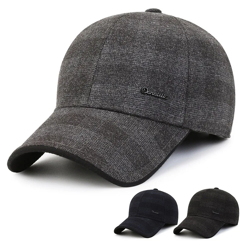 Men's Versatile Baseball Cap Padded Warm Plaid Duck Tongue Cap Warm Ear Protection Springback Cap Simple Leisure
Men's Versatile Baseball Cap Padded Warm Plaid Duck Tongue Cap Warm Ear Protection Springback Cap Simple Leisure