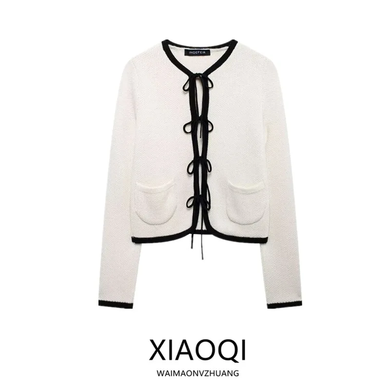 Women's Knitted Long Sve V-Ne Open Cardigan Sweet Sle Autumn New Arrival Faion Design Fixed Tie Netie 399
Women's Knitted Long Sve V-Ne Open Cardigan Sweet Sle Autumn New Arrival Faion Design Fixed Tie Netie 399