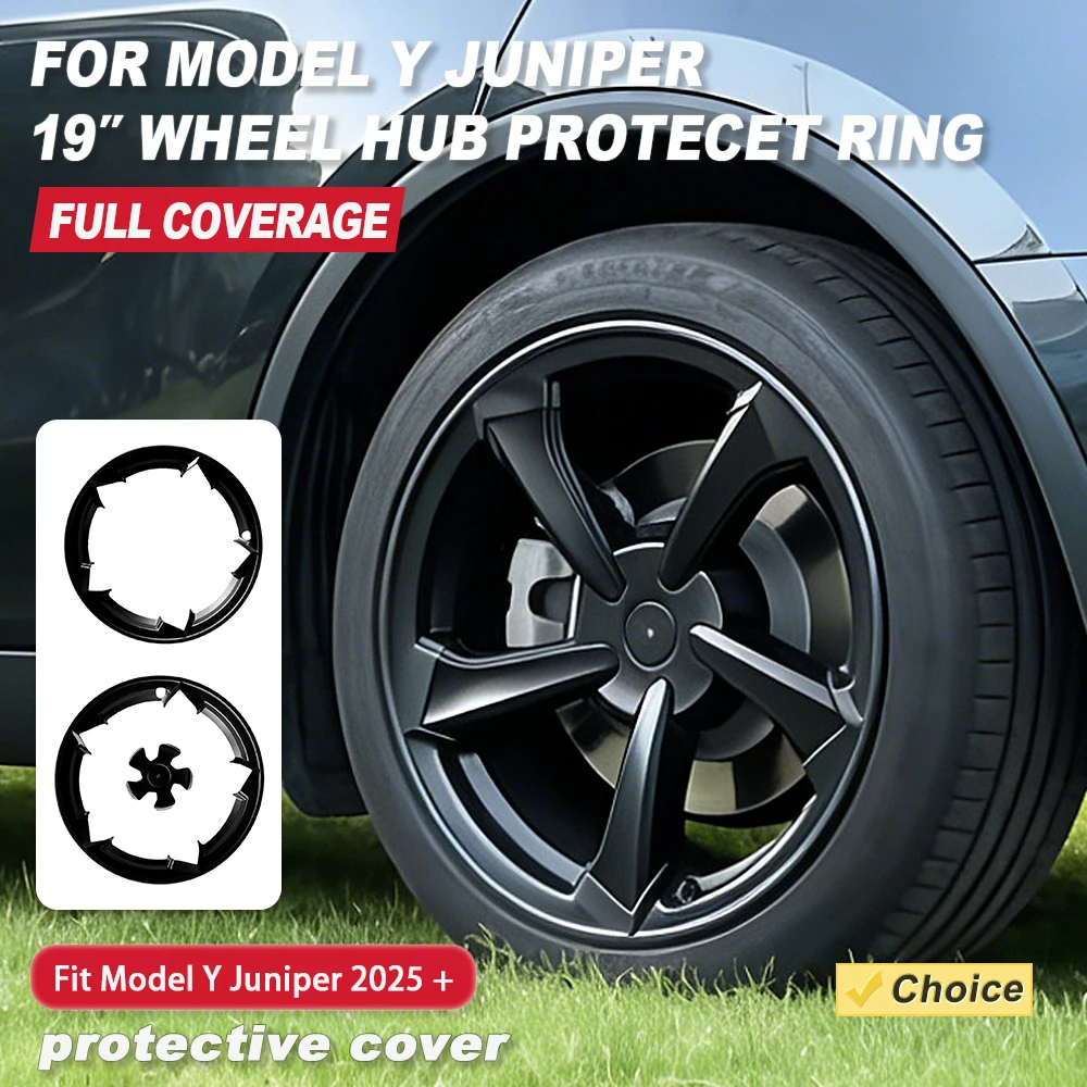 19 Inch Wheel Hub Protection Ring For Tesla Model Y Juniper 2026 Auto Exterior ABS Replacement Rim Guard Cover Car Accessories
19 Inch Wheel Hub Protection Ring For Tesla Model Y Juniper 2026 Auto Exterior ABS Replacement Rim Guard Cover Car Accessories