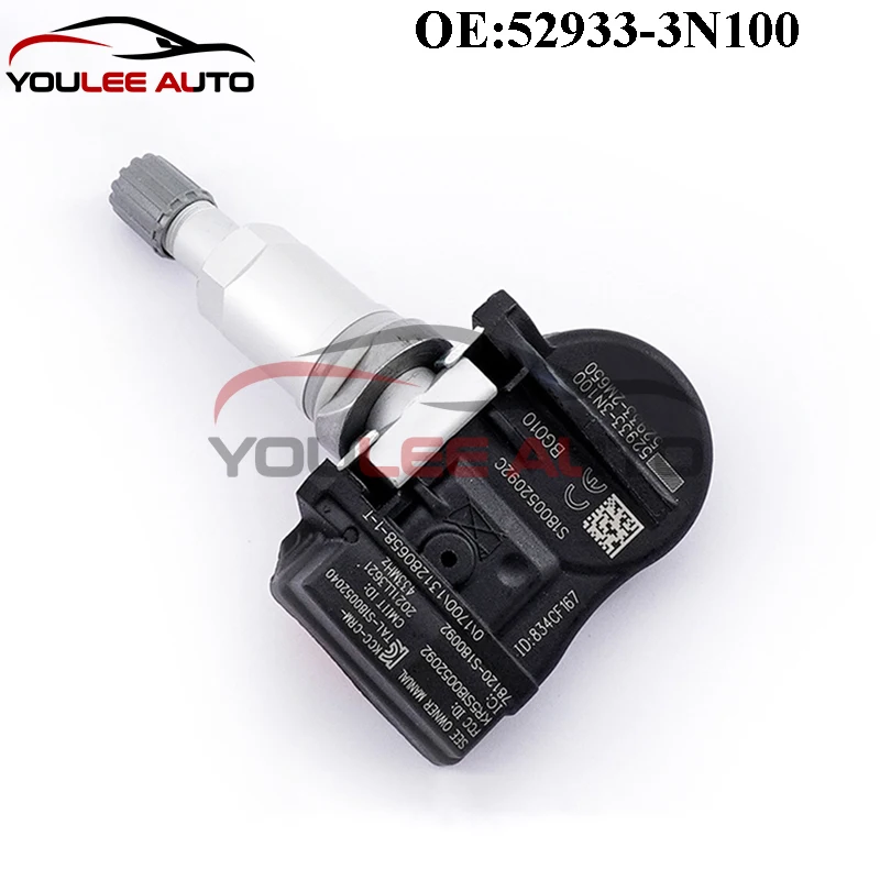 Датчик давления в шинах 52933-3N100 529333N100 52933-2M650 TPMS для Hyundai Accent Genesis G80 Kia Sorento Rio, автозапчасти, 4 шт.
Датчик давления в шинах 52933-3N100 529333N100 52933-2M650 TPMS для Hyundai Accent Genesis G80 Kia Sorento Rio, автозапчасти, 4 шт.