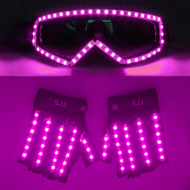 1 Set LED Gloves with Luminous Glasses Cool Windproof Glasses DI Party Kings Party Artifacts Ball Nighttime Performances Props
1 Set LED Gloves with Luminous Glasses Cool Windproof Glasses DI Party Kings Party Artifacts Ball Nighttime Performances Props