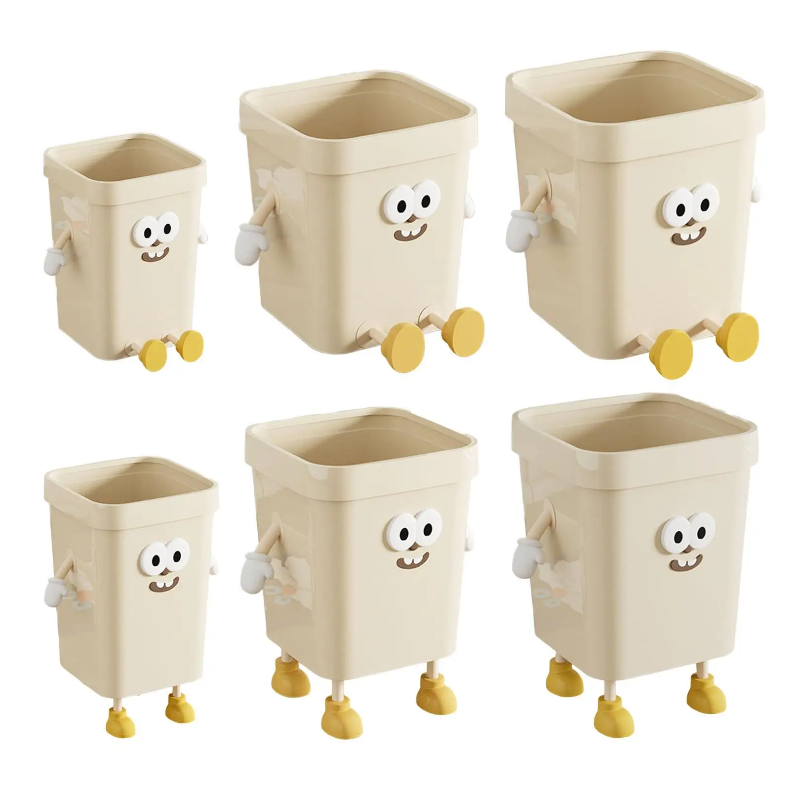 Trash Can Square Modern Funny Sturdy Multifunctional Container Bin Wastebasket for Home Kitchen Dorm Living Room Bathroom
Trash Can Square Modern Funny Sturdy Multifunctional Container Bin Wastebasket for Home Kitchen Dorm Living Room Bathroom