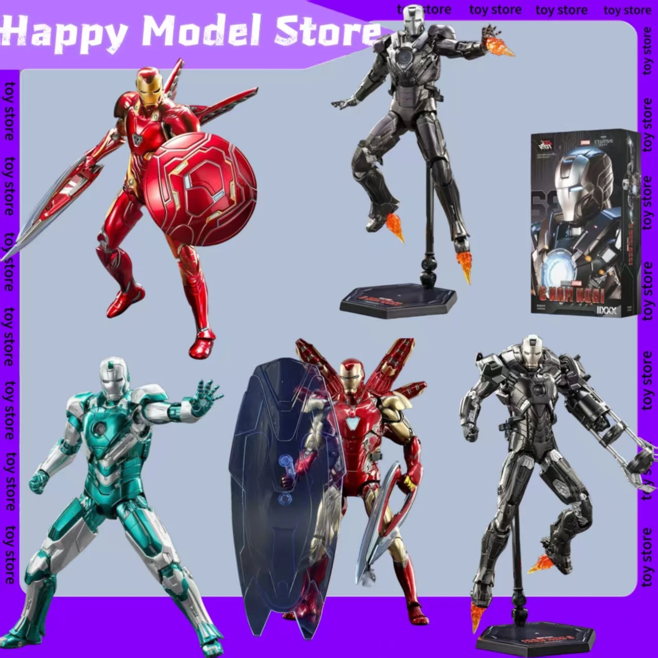 In Stock Movable Figurine Multiple Models MK31 MK32 MK34 MK85 MK50 Mecha Model Ornament Collection Periphery Birthday Gift
In Stock Movable Figurine Multiple Models MK31 MK32 MK34 MK85 MK50 Mecha Model Ornament Collection Periphery Birthday Gift