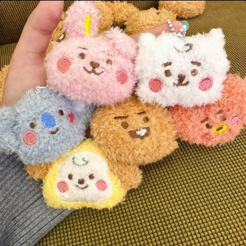 New K-pop bt21 mini plush keychain pendant doll, cute schoolbag pendant decoration, pink rabbit idol fan group purchase gift
New K-pop bt21 mini plush keychain pendant doll, cute schoolbag pendant decoration, pink rabbit idol fan group purchase gift