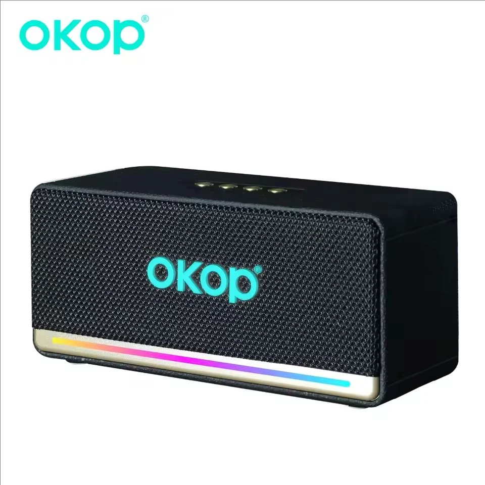 OKOP Bluetooth-динамик, уличный водонепроницаемый динамик, динамик с искусственным интеллектом, сабвуфер большого объема, длительный срок службы батареи, RGB окружающее освещение
OKOP Bluetooth-динамик, уличный водонепроницаемый динамик, динамик с искусственным интеллектом, сабвуфер большого объема, длительный срок службы батареи, RGB окружающее освещение