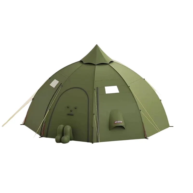 Onion head tent outdoor camping firewood stove dome ball tent dome rainproof
Onion head tent outdoor camping firewood stove dome ball tent dome rainproof