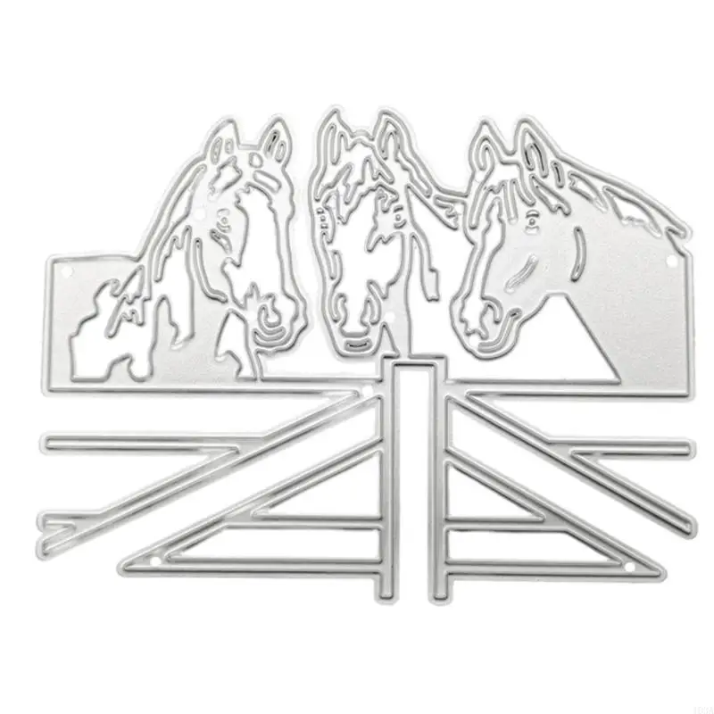 103A Horse Metal Cutting Dies Stencil DIY Scrapbooking Album Paper Card Template Mold Embossing Craft Decoration
103A Horse Metal Cutting Dies Stencil DIY Scrapbooking Album Paper Card Template Mold Embossing Craft Decoration
