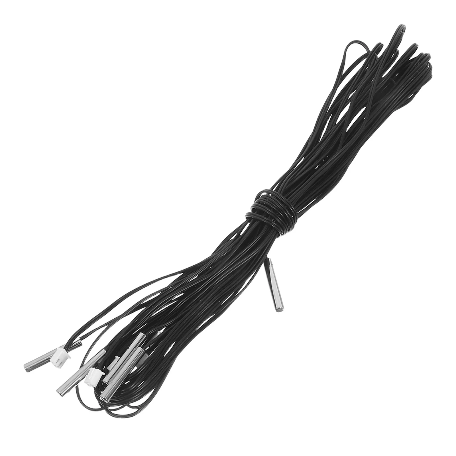 5Pcs Refrigerator Temperature Sensor Probe Flexible Fast Response Thermistor for Ac Freezer Refrigerated Cabinet Cooling System
5Pcs Refrigerator Temperature Sensor Probe Flexible Fast Response Thermistor for Ac Freezer Refrigerated Cabinet Cooling System