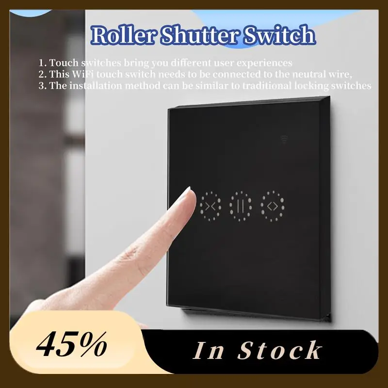 A60Z Top App Wifi Press Switch Roller Shutter Switch Blinds Curtain Switch Alexa
A60Z Top App Wifi Press Switch Roller Shutter Switch Blinds Curtain Switch Alexa
