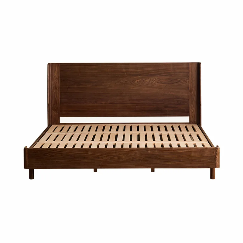 North American black walnut bed Nordic small apartment 1.5m solid wood bed Master bedroom 1.8m solid wood double bed Suspended
North American black walnut bed Nordic small apartment 1.5m solid wood bed Master bedroom 1.8m solid wood double bed Suspended