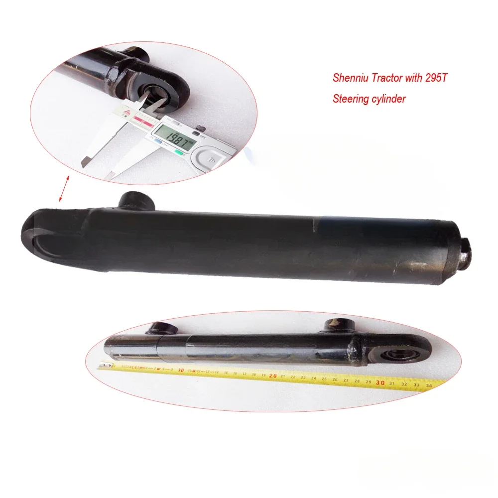 Power steering cylinder for Shenniu Bison SN254 / SN304, please check the total length of cylinder, part number: 254.40.031
Power steering cylinder for Shenniu Bison SN254 / SN304, please check the total length of cylinder, part number: 254.40.031