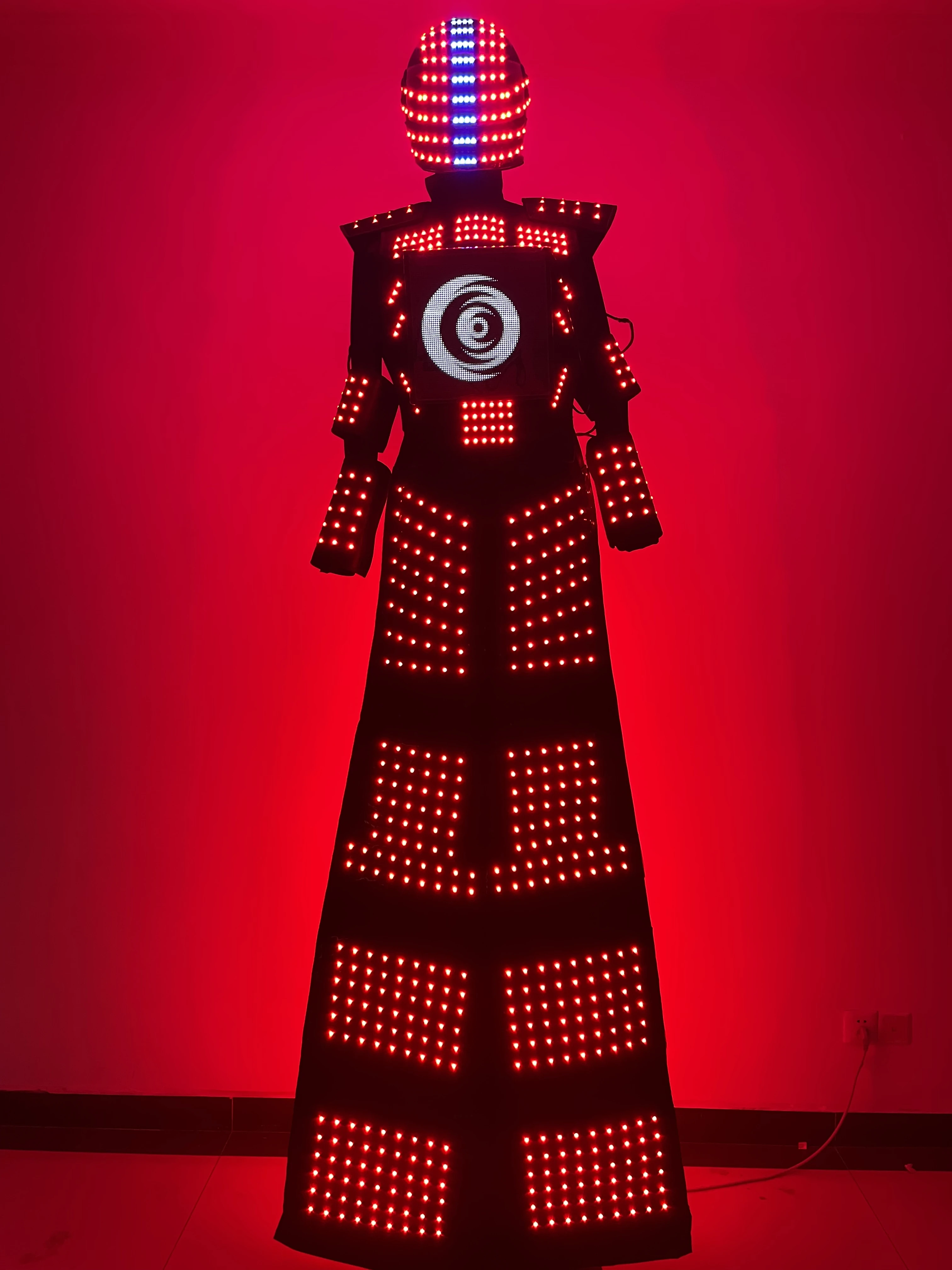 LED Walker Robot Stilts Costume Nightclub Stage Performance Suits Cosplay Dress
LED Walker Robot Stilts Costume Nightclub Stage Performance Suits Cosplay Dress
