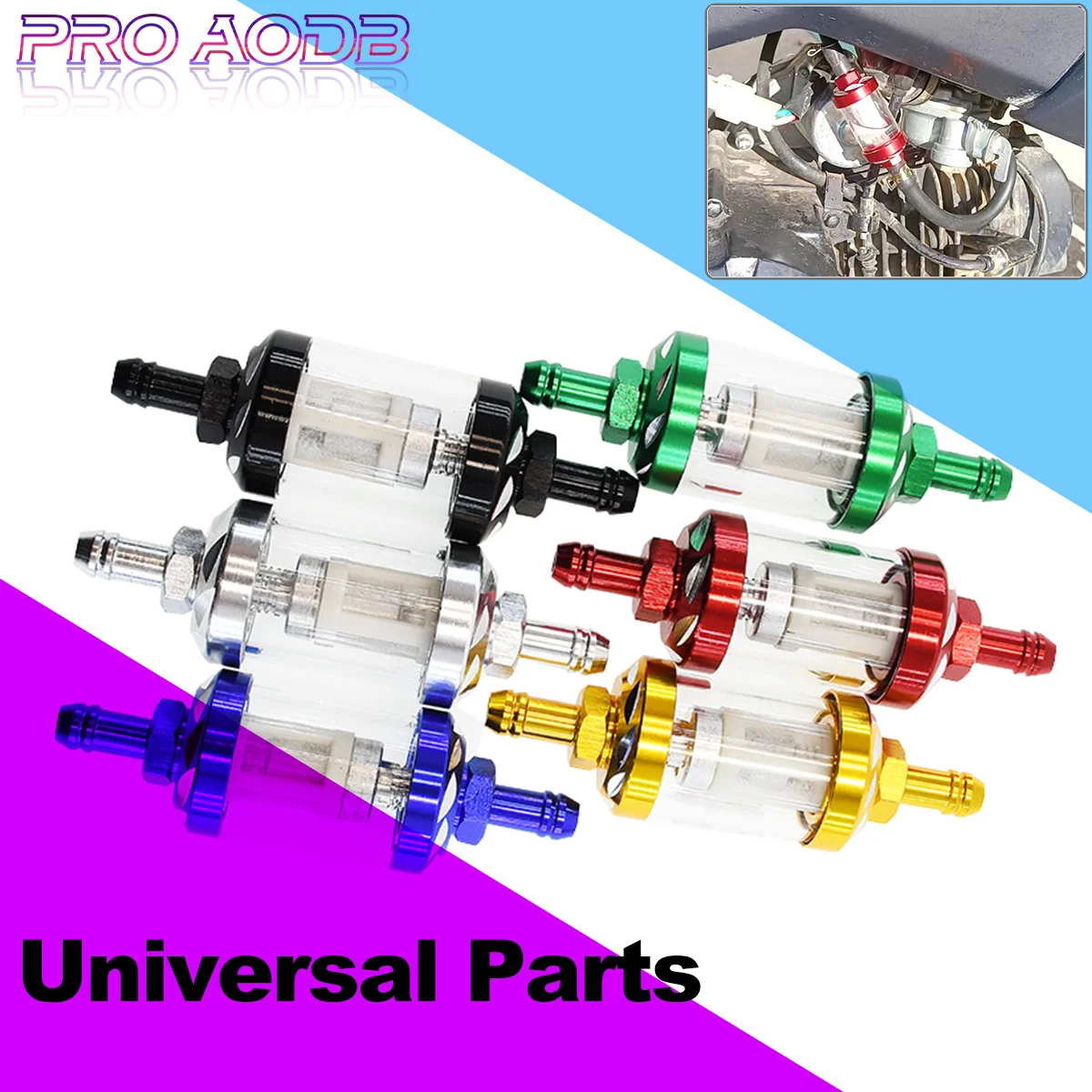8mm CNC Aluminum Alloy Glass Gas Fuel Oil Filter Moto for Dirt Pit Bike 125/140/150/160cc CRF70 90 110 TTR100 110 KLX65
8mm CNC Aluminum Alloy Glass Gas Fuel Oil Filter Moto for Dirt Pit Bike 125/140/150/160cc CRF70 90 110 TTR100 110 KLX65