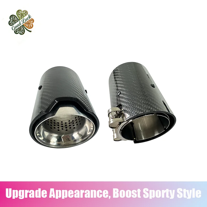 1PC Carbon Fiber Mesh Car Exhaust Pipe Tail Mouth Tail Pipe Suitable for BMW M2 M3 M4 M135i M235i M140i M240i M335i M340i M4 Per
1PC Carbon Fiber Mesh Car Exhaust Pipe Tail Mouth Tail Pipe Suitable for BMW M2 M3 M4 M135i M235i M140i M240i M335i M340i M4 Per