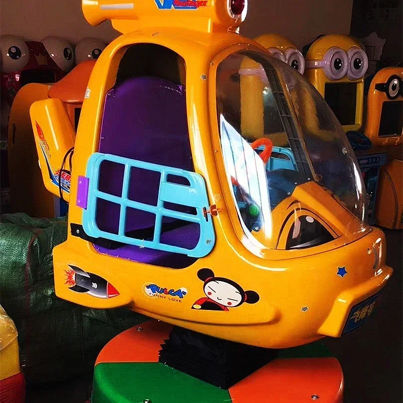 Hot salesNew design fun airplane coin operated electronic helicopter for children
Hot salesNew design fun airplane coin operated electronic helicopter for children