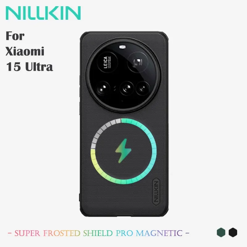 Магнитный чехол NILLKIN Super Frosted Shield для Xiaomi 15 Ultra, бампер из ПК + ТПУ, встроенный магнит, защитный чехол с вырезами
Магнитный чехол NILLKIN Super Frosted Shield для Xiaomi 15 Ultra, бампер из ПК + ТПУ, встроенный магнит, защитный чехол с вырезами