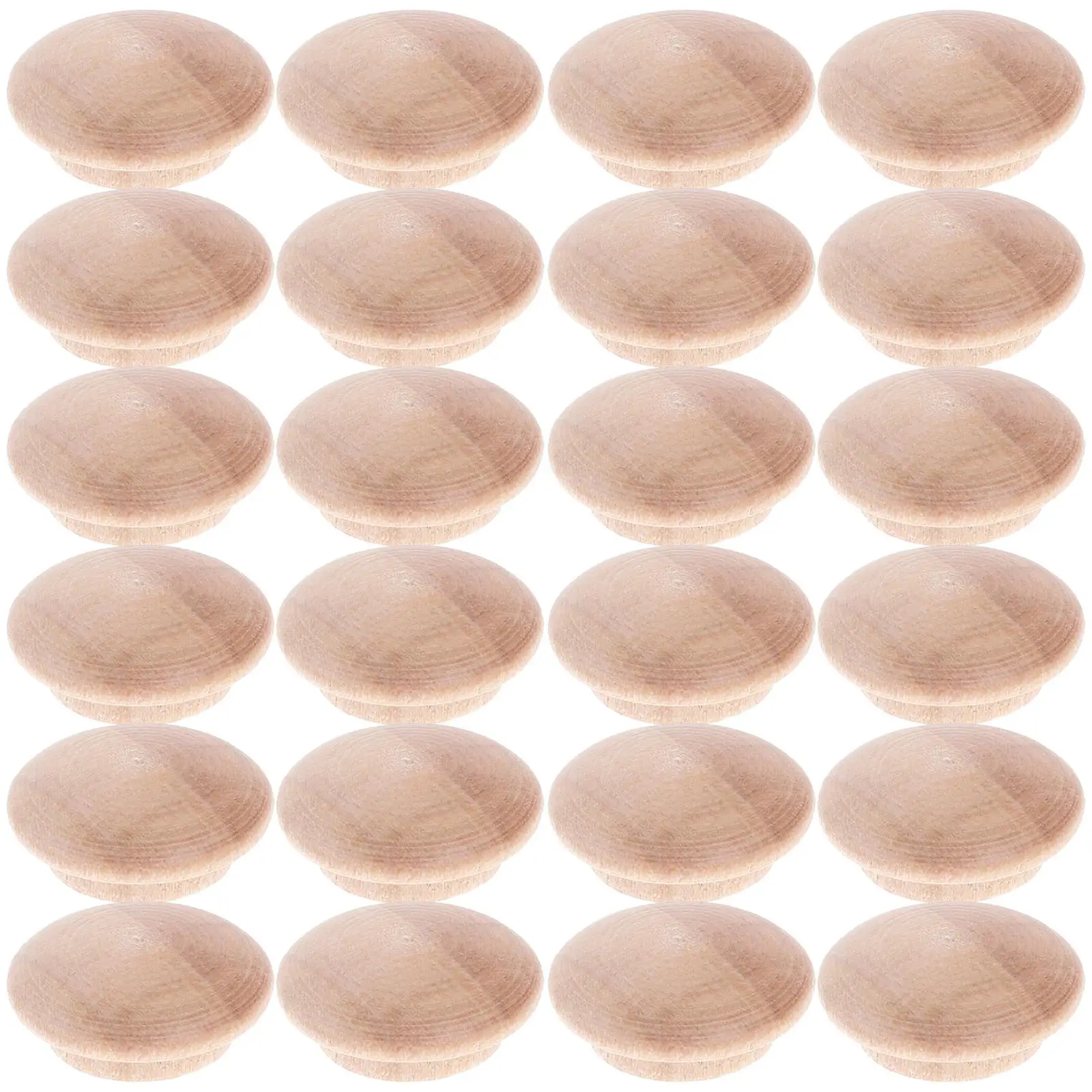 25PCS Wood Cover Plugs Sturdy Wooden Furniture Stair Buttons Smooth Texture Replacement Mounting Decor Top
25PCS Wood Cover Plugs Sturdy Wooden Furniture Stair Buttons Smooth Texture Replacement Mounting Decor Top