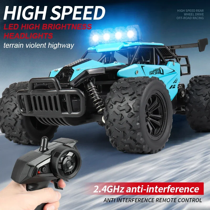 RC8 2,4GRC пропорциональный дроссель из сплава с дистанционным управлением, автомобиль 1:16, высокоскоростной внедорожник для скалолазания с большой ногой, гоночная модель игрушки
RC8 2,4GRC пропорциональный дроссель из сплава с дистанционным управлением, автомобиль 1:16, высокоскоростной внедорожник для скалолазания с большой ногой, гоночная модель игрушки