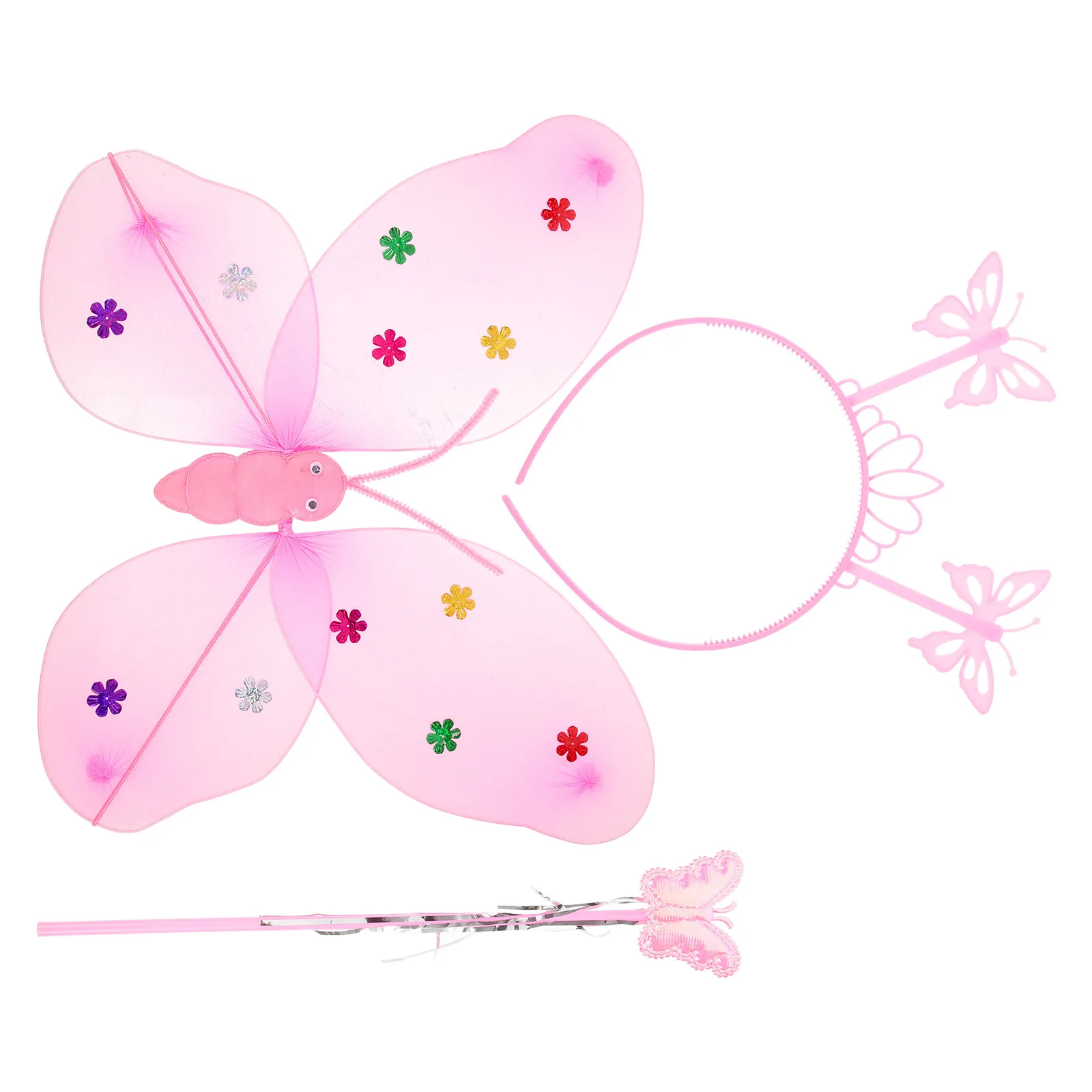 2pcs Gauze Skirt Suit Fairy Wings Tutu Costume for Girls Kids Dress up Pink Set High Quality Material Comfortable Easy Wearing
2pcs Gauze Skirt Suit Fairy Wings Tutu Costume for Girls Kids Dress up Pink Set High Quality Material Comfortable Easy Wearing
