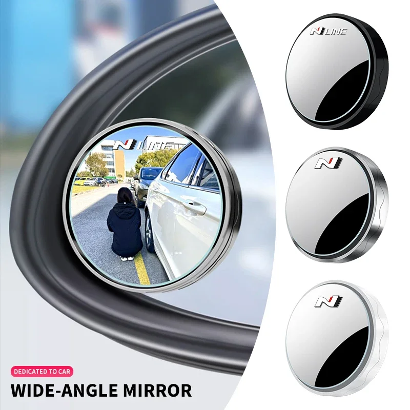 2Pc Car Blind Spot Rear View Mirror Wide Angle 360 Degree Adjustable For Hyundai Sonata i30 i20 Tucson Elantra Kona N Line
2Pc Car Blind Spot Rear View Mirror Wide Angle 360 Degree Adjustable For Hyundai Sonata i30 i20 Tucson Elantra Kona N Line