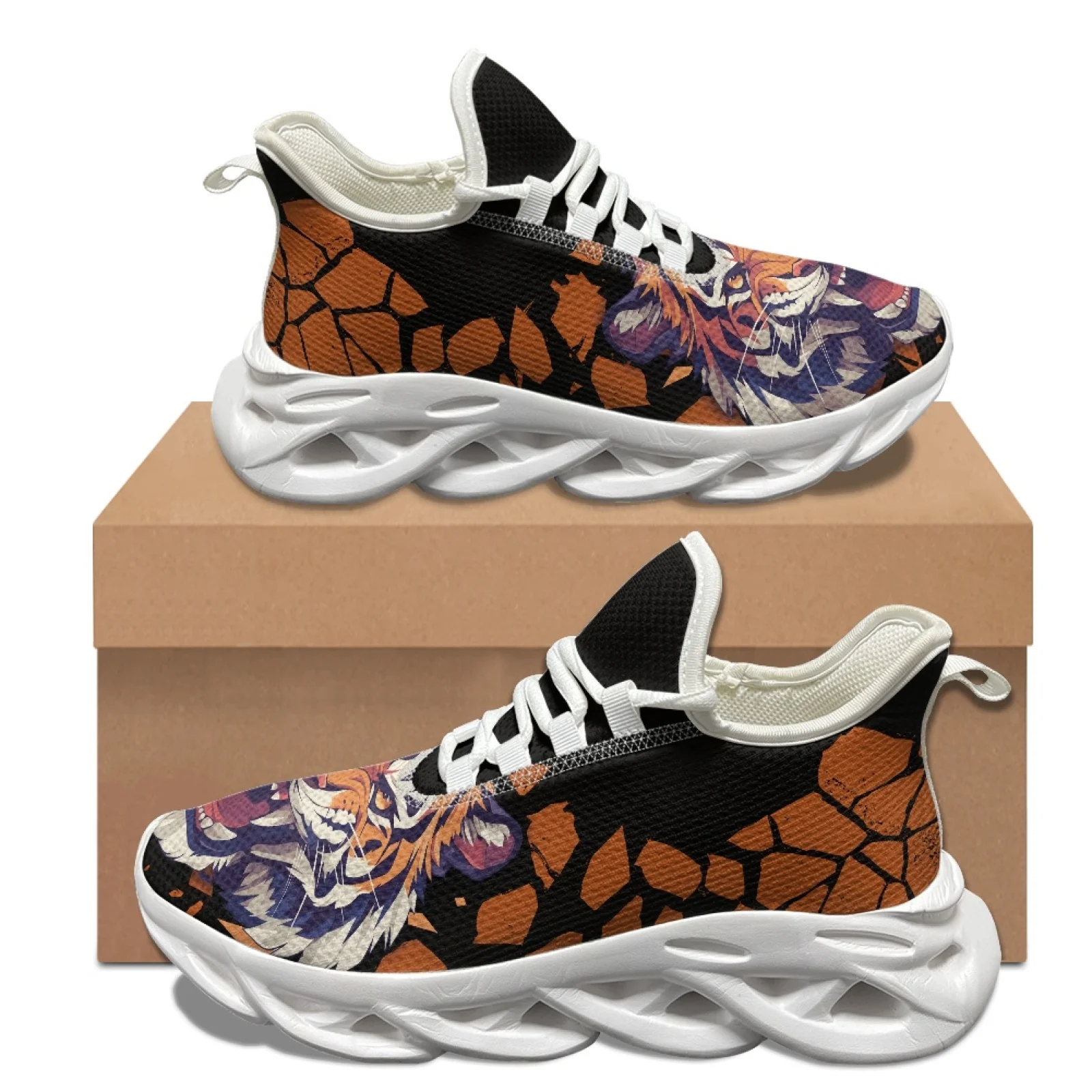 XIXIRIMIDO Tiger Running Shoes Women's Lightweight Sneakers Men's Commuter Shoe Comfortable Breathable Soft High Resilience Soft
XIXIRIMIDO Tiger Running Shoes Women's Lightweight Sneakers Men's Commuter Shoe Comfortable Breathable Soft High Resilience Soft