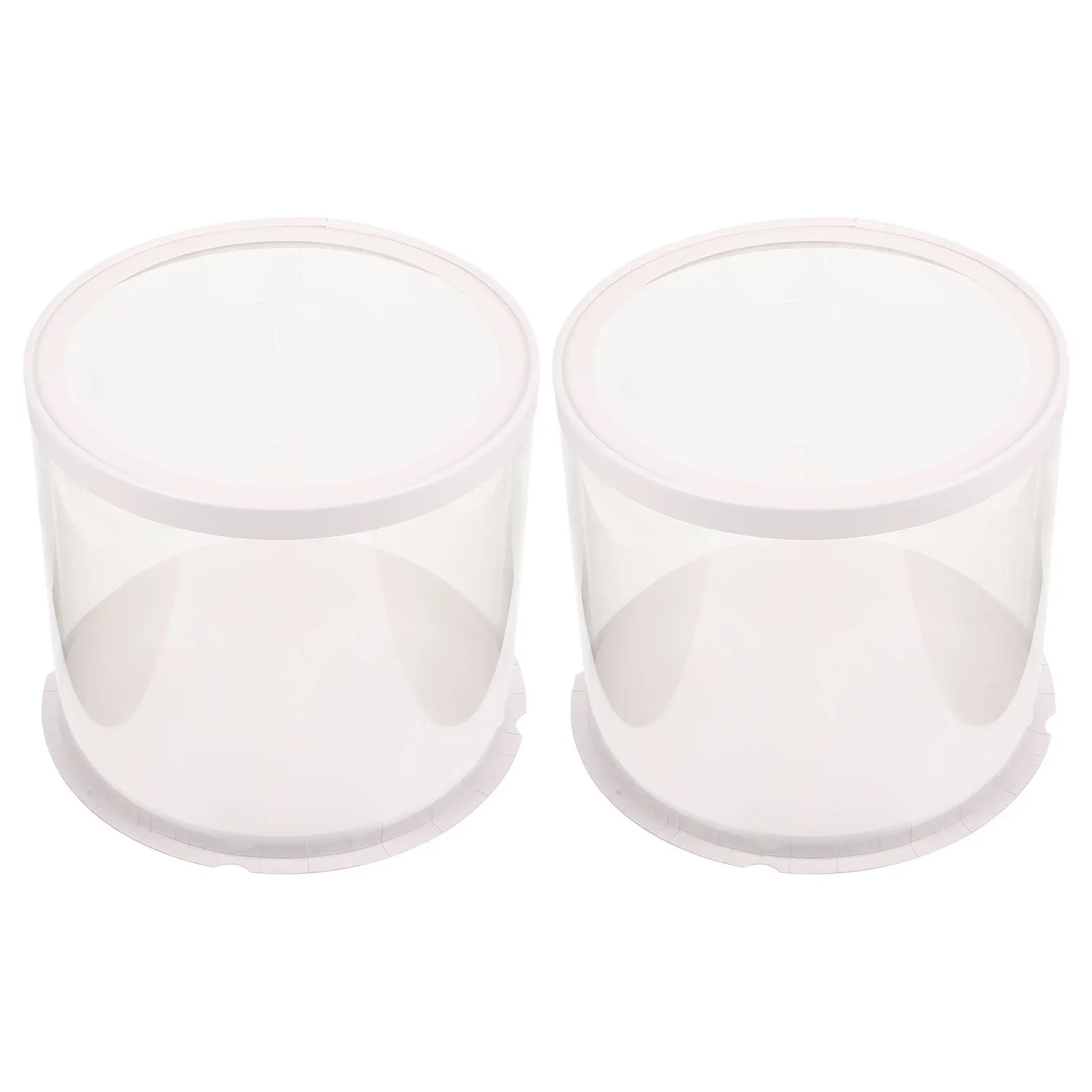 2pcs Clear Box Portable Birthday Cake Carrier Baking Packing Container Round Transparent Cake Holder Dessert Display Case Bakery
2pcs Clear Box Portable Birthday Cake Carrier Baking Packing Container Round Transparent Cake Holder Dessert Display Case Bakery