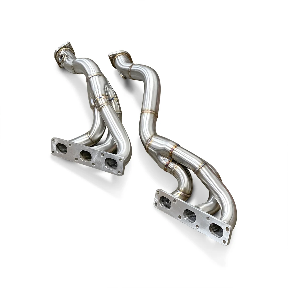 Customized for BMW Z4 E85 M54 3.0 2003-2009 Stainless steel high flow head exhaust manifold without cat downpipe
Customized for BMW Z4 E85 M54 3.0 2003-2009 Stainless steel high flow head exhaust manifold without cat downpipe