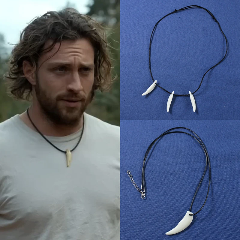 Fantasia Kraven Necklace With Teeth Movie Hunter Sergei Cosplay Disfraz Costume Accessories Men Halloween Carnival Props Gifts
Fantasia Kraven Necklace With Teeth Movie Hunter Sergei Cosplay Disfraz Costume Accessories Men Halloween Carnival Props Gifts