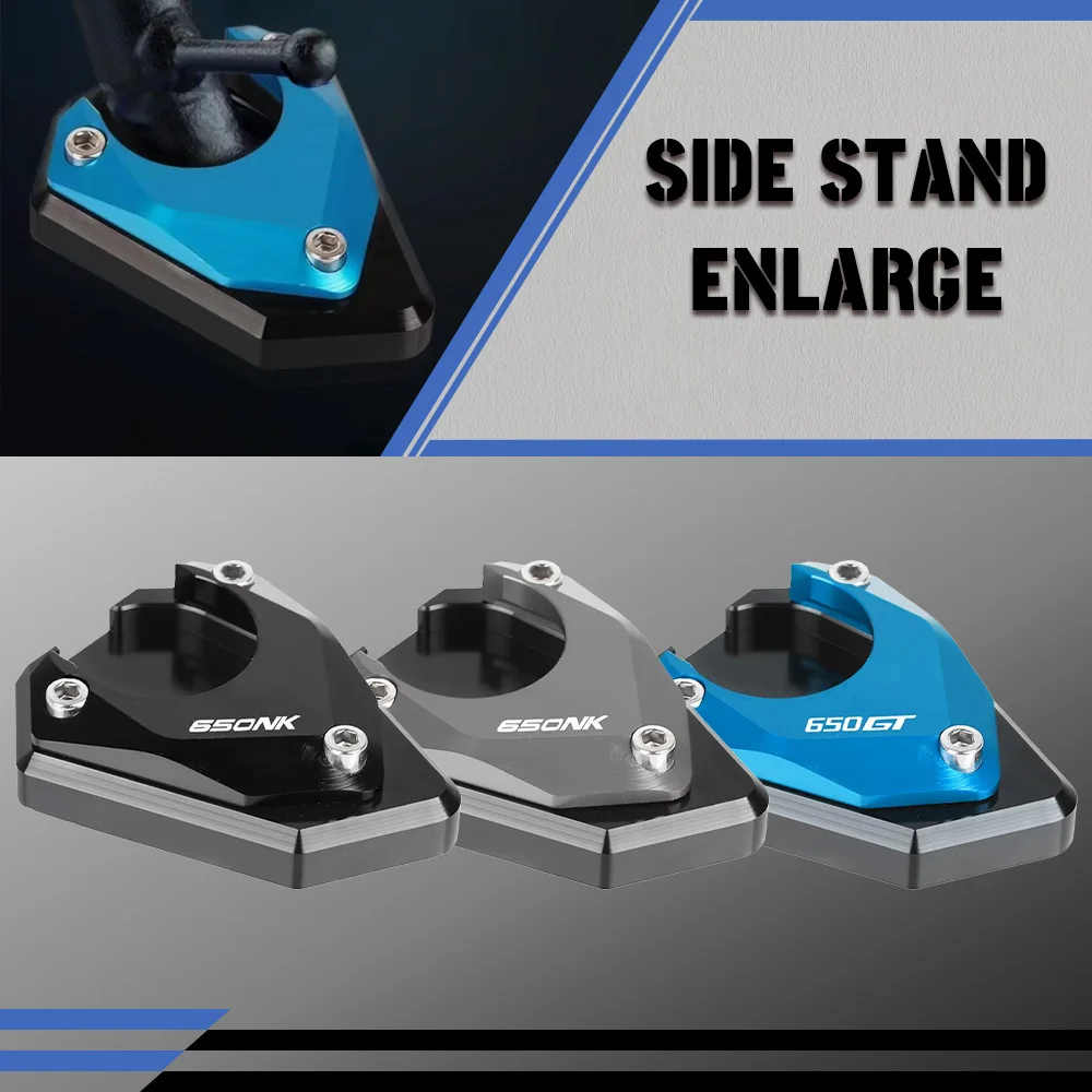 Motorcycle Accessories For CFMOTO 650NK 650GT 2022 2023 Side Stand Enlarge Pad Plate Kickstand Support Plate 650 NK GT
Motorcycle Accessories For CFMOTO 650NK 650GT 2022 2023 Side Stand Enlarge Pad Plate Kickstand Support Plate 650 NK GT