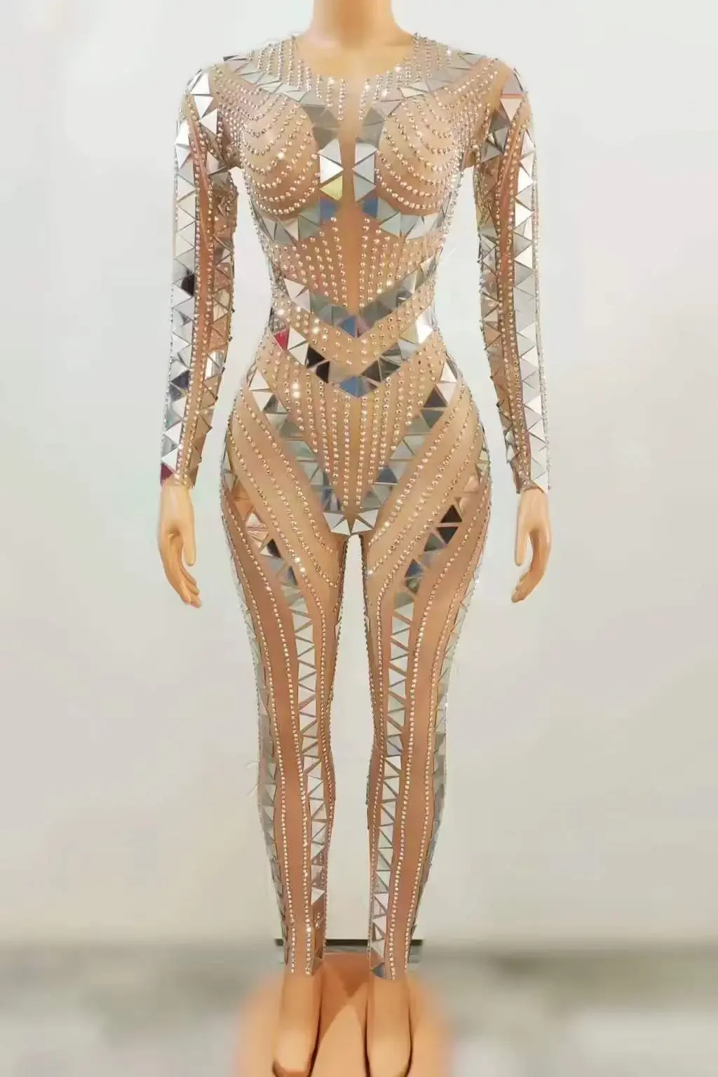 Shining Mirror Rhinestone Women Performance Costume Jumpsuits 2023 Drag Queen Outfit Birthday Stage Celebrate DJ Show Singer
Shining Mirror Rhinestone Women Performance Costume Jumpsuits 2023 Drag Queen Outfit Birthday Stage Celebrate DJ Show Singer