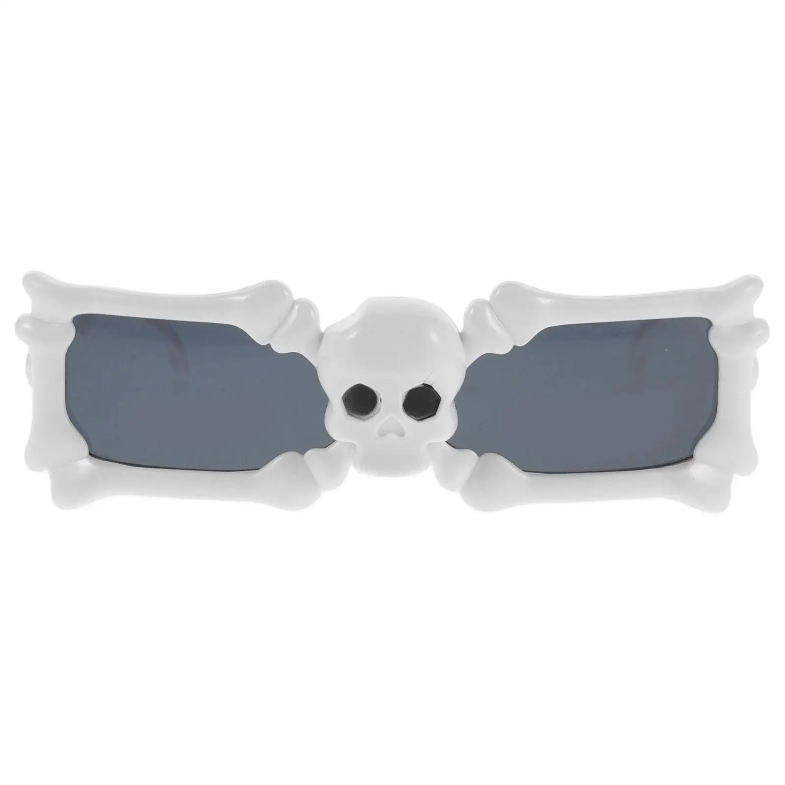 Skull Shaped Sunglasses Lightweight Plastic Glasses White Party Halloween Props Novelty Eyewear Costumes Accessories
Skull Shaped Sunglasses Lightweight Plastic Glasses White Party Halloween Props Novelty Eyewear Costumes Accessories