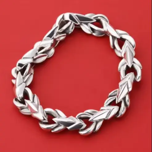 Fashion punk eagle claw silver bracelet men's sterling silver s925 overbearing personality rough hand jewelry trendy Thai silver
Fashion punk eagle claw silver bracelet men's sterling silver s925 overbearing personality rough hand jewelry trendy Thai silver
