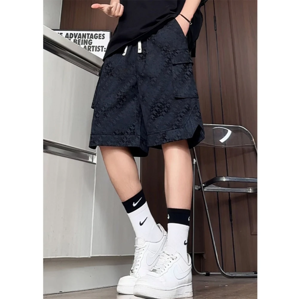 Men’s Jacquard Cargo Shorts Casual Loose Fit Streetwear Summer Multi Pocket Shorts 2026 New
Men’s Jacquard Cargo Shorts Casual Loose Fit Streetwear Summer Multi Pocket Shorts 2026 New