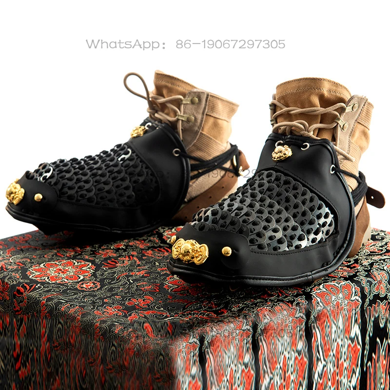 Металлические аксессуары для обуви, настоящая носимая верхняя защитная экипировка, реквизит для косплея
Металлические аксессуары для обуви, настоящая носимая верхняя защитная экипировка, реквизит для косплея