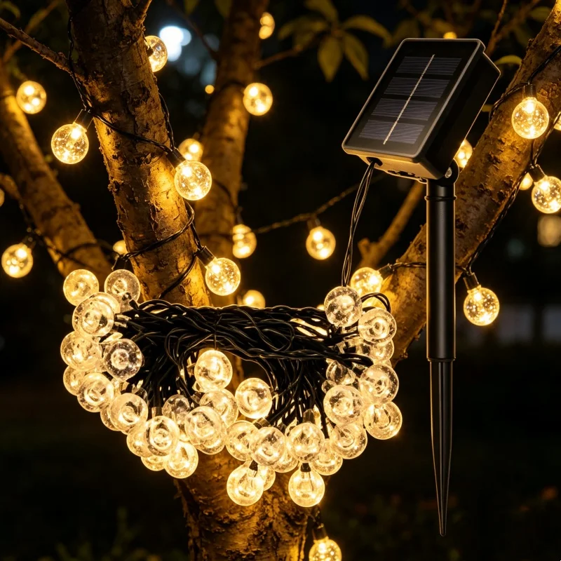 Solar String Lights Crystal Ball Outdoor Patio Lights 200 LED For Garden Party Decor Christmas Halloween Decorations Lights
Solar String Lights Crystal Ball Outdoor Patio Lights 200 LED For Garden Party Decor Christmas Halloween Decorations Lights