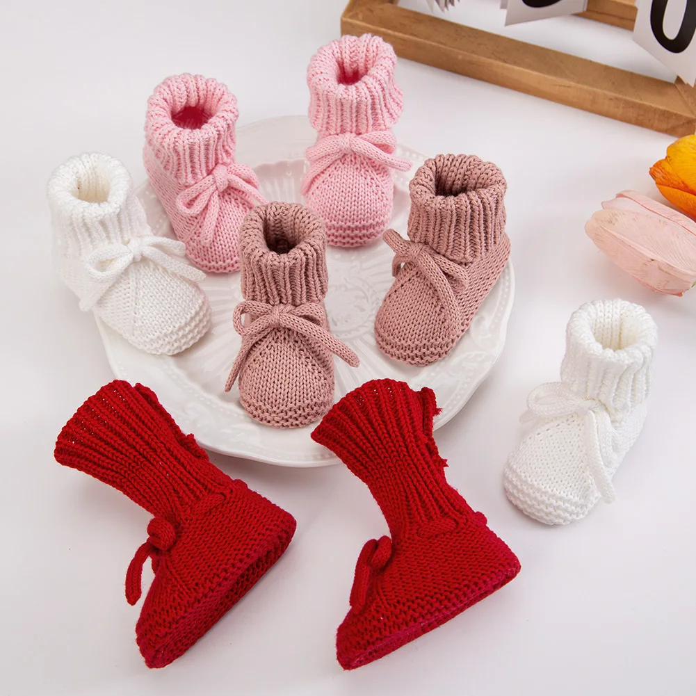 1Pair Newborn Knitted Baby Knee-Length Socks 0-12M Bows Princess Girls Stockings Autumn Winter Handmade Ankle Sock Infant Ch
1Pair Newborn Knitted Baby Knee-Length Socks 0-12M Bows Princess Girls Stockings Autumn Winter Handmade Ankle Sock Infant Ch
