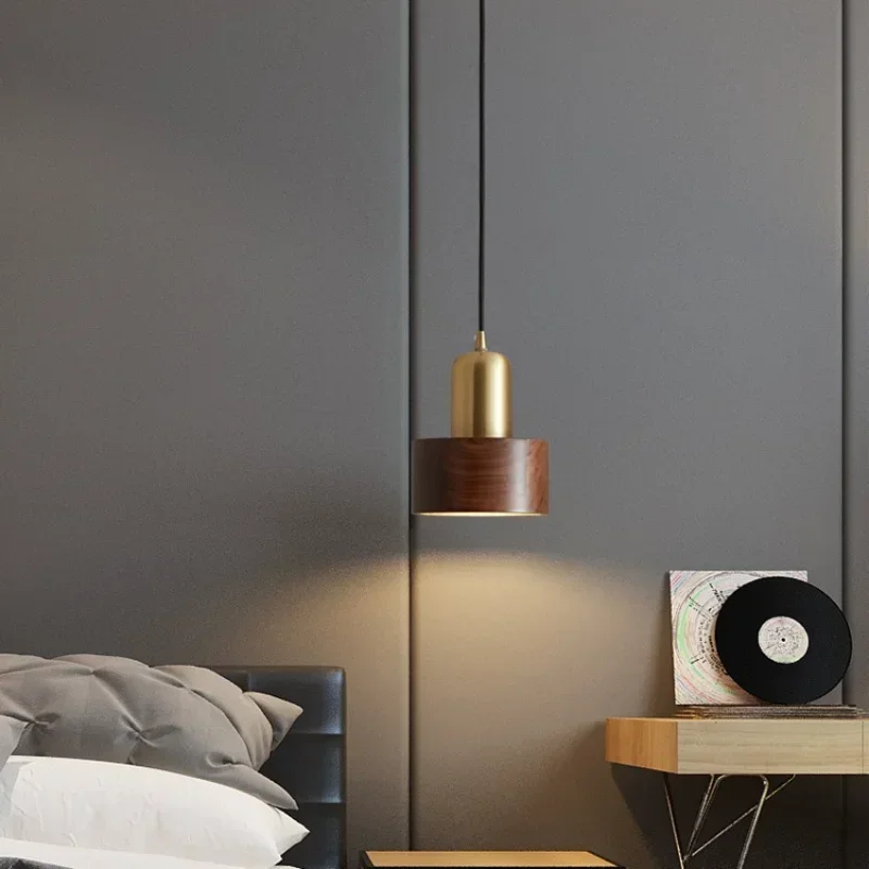 SANDYHA Retro Brass Walnut LED Pendant Light Hanging Lamp for Bar Counter Bedroom Living Room Home Decoration Lighting Fixture
SANDYHA Retro Brass Walnut LED Pendant Light Hanging Lamp for Bar Counter Bedroom Living Room Home Decoration Lighting Fixture