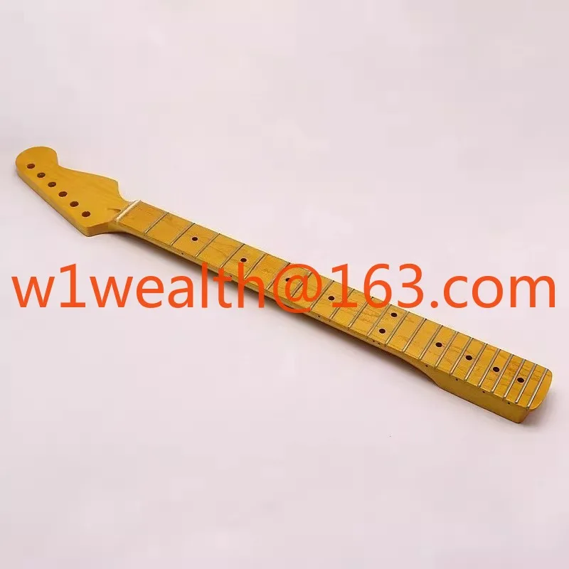 6-string 22-fret electric guitar neck, glossy small-head yellow handle, DIY guitar modification for musical instruments
6-string 22-fret electric guitar neck, glossy small-head yellow handle, DIY guitar modification for musical instruments