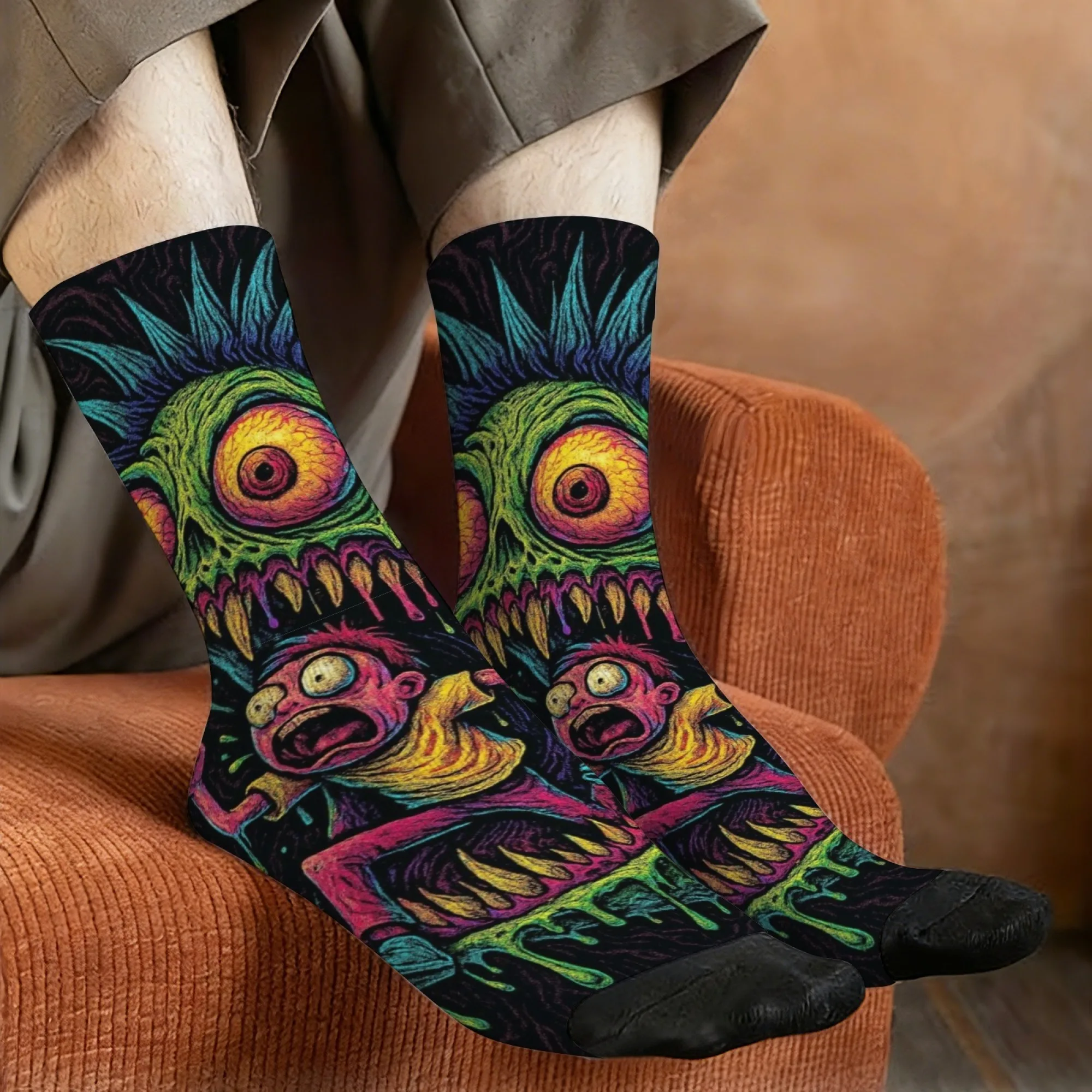 1 пара забавных классических носков ужасов для мужчин с уличным стилем в стиле ретро в стиле Харадзюку, идеальный забавный уникальный подарок
1 пара забавных классических носков ужасов для мужчин с уличным стилем в стиле ретро в стиле Харадзюку, идеальный забавный уникальный подарок